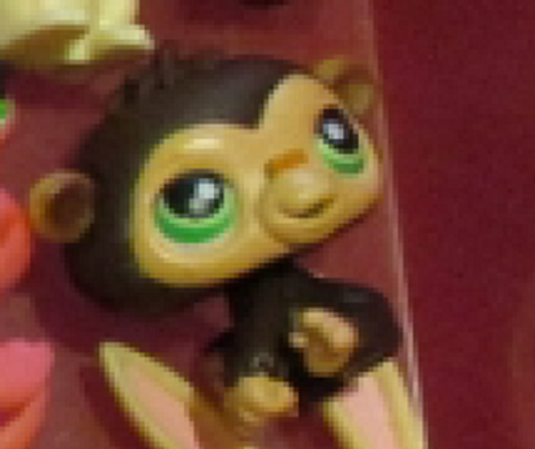Littlest Pet Shop Brown Monkey Chimpanzee 223 Authentic Lps MAY14J
