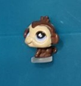 LIKE NEW Littlest Pet Shop Tiniest Teeniest Monkey Authentic DEC08J SEE VIDEO