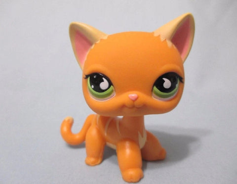 LIKE NEW Littlest Pet Shop Cat Shorthair 525 Puzzle Authentic Lps Very Rare HTF Jun15n