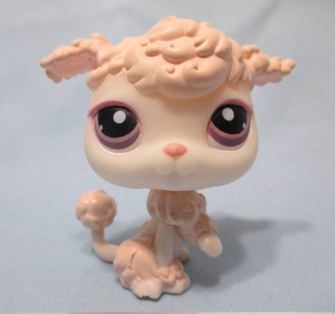 LIKE NEW Littlest Pet Shop Dog French Poodle 390 Authentic Lps FEB13J