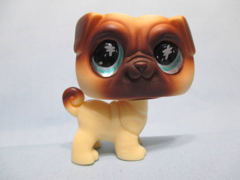 LIKE NEW Littlest Pet Shop Dog Messiest Pug 623 Authentic Lps MAY21J