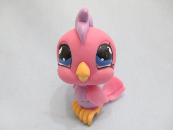 Littlest Pet Shop Cockatoo 923 Pink With Blue Eyes Authentic Lps Exclusive Feb06npo40