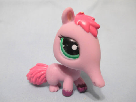 LIKE NEW LITTLEST PET SHOP 2618 Anteater Pink Purple Green Eyes LPS Authentic May29npo46