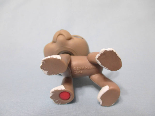 LIKE NEW Littlest Pet Shop Gray GREAT DANE 184 with Blue Eyes Dog Puppy Grey Great dane LPS Authentic Main 5 Five Nov1npo80