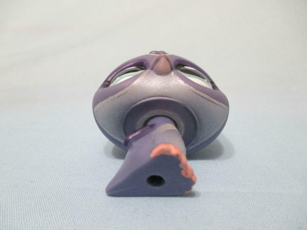 LIKE NEW Littlest Pet Shop Penguin 1085 Dark Purple With Blue Eyes Authentic Oct26ni