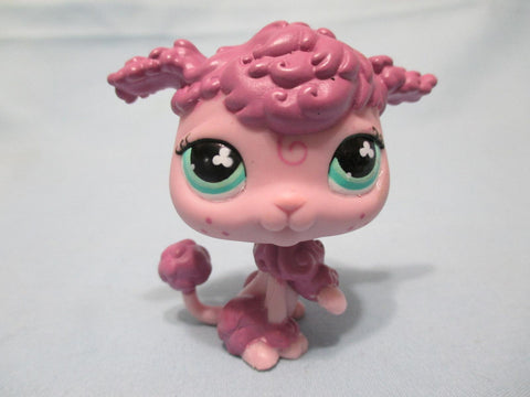 LIKE NEW Littlest Pet Shop Dog Purple Poodle 561 Puppy Authentic Lps May21ni