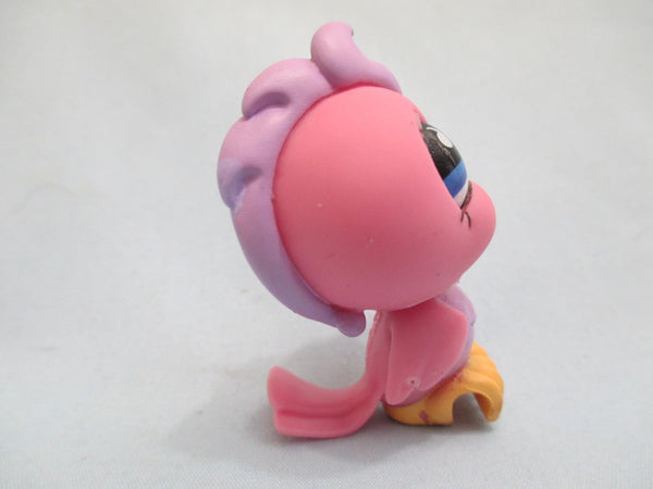 Littlest Pet Shop Cockatoo 923 Pink With Blue Eyes Authentic Lps Exclusive Feb06npo40