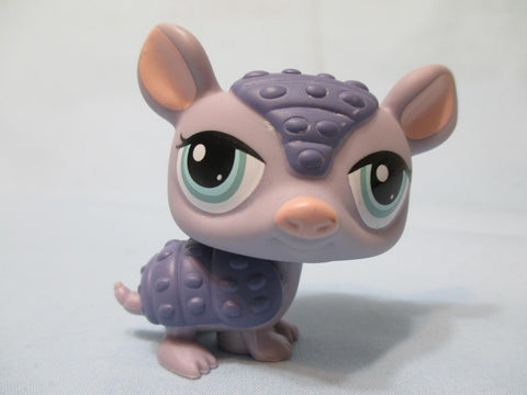 Littlest Pet Shop Armadillo Purple 1454 Authentic Lps Apr13n