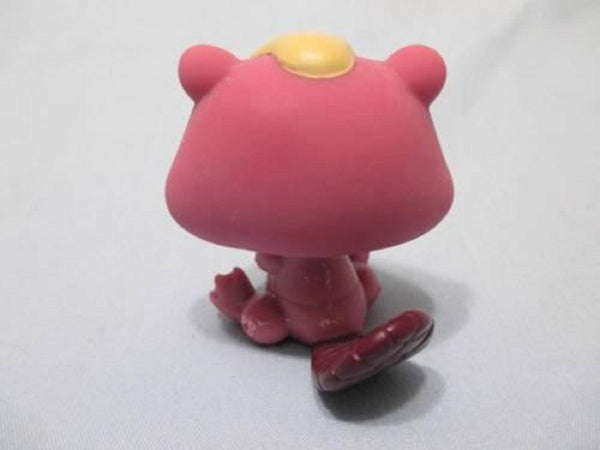 Littlest Pet Shop Beaver Plum Brown with Purple Eyes 1410 Authentic Lps Oct29ni