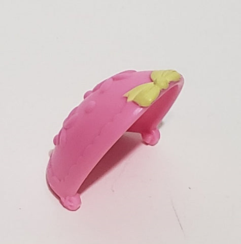 Littlest Pet Shop LPS Pink Baby Carriage Stroller Replacement Part Cover Accessory AUG13J