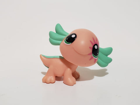 LIKE NEW Littlest Pet Shop Gen 7 G7 Axolotl #142 Authentic LPS Feb24ni
