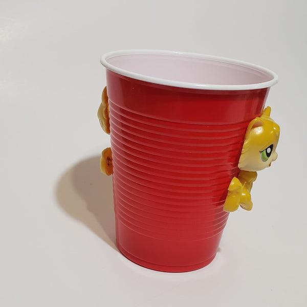 Littlest Pet Shop Magic Motion Persian Cat Custom Cup Accessory Sep18ni NN