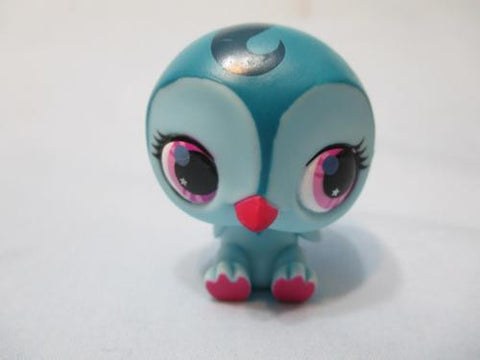 LIKE NEW Littlest Pet Shop 2737 Rare Blue & Pink Penguin New Edition Authentic LPS SEE VIDEO Feb24N