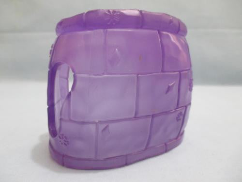 Littlest Pet Shop Purple Igloo Winter Polar Bear Penguin Accessory MAR26J WW