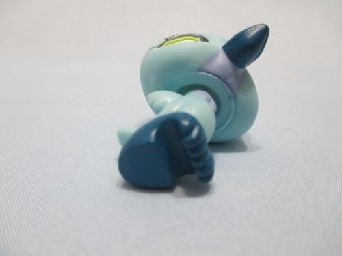 LIKE NEW Littlest Pet Shop Bird Hummingbird Blue Lavender with Green Clover Eyes 846 Authentic Lps Mar10ni