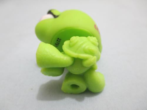 LITTLEST PET SHOP 2887 Green Turtle w/ Musical Note Bumpy Authentic Lps Feb7ni