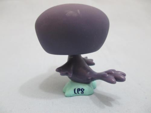 LIKE NEW Littlest Pet Shop 1906 Purple Blue Toucan Blue Eyes Authentic Mar04npoRSV