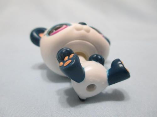 LIKE NEW LITTLEST PET SHOP TEAL PANDA BEAR 1021 Authentic Lps Oct13npo139