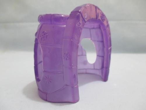 Littlest Pet Shop Purple Igloo Winter Polar Bear Penguin Accessory MAR26J WW