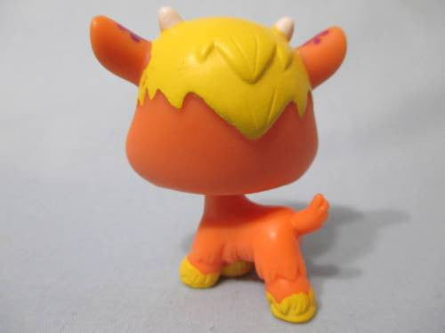 LIKE NEW Littlest Pet Shop Goat Grooviest Peace Flower Authentic Lps Feb26ni