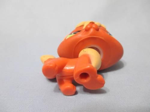 Littlest Pet Shop Peach Yellow FOX 1028 Green Eyes Orange Red Brown Authentic Jun03ni