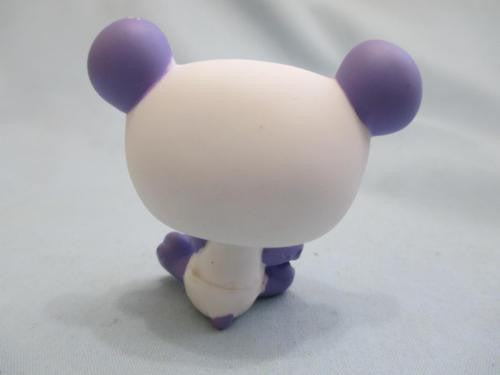 Littlest Pet Shop LPS Purple White Green Eyes Panda Bear 776 Authentic Lps OCT27J