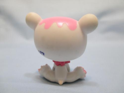 LIKE NEW Littlest Pet Shop Rare Treat Boutique White Pink Polar Bear 2298 Authentic Lps JAN20J