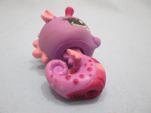 Littlest Pet Shop Seahorse Pink and Purple 1314 Authentic Lps Oct27ni