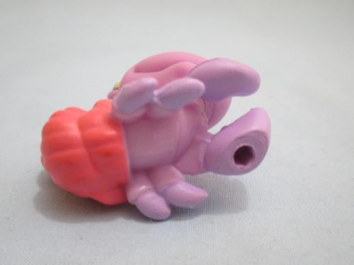 LIKE NEW Littlest Pet Shop Purple Pink Shell Hermit Crab Yellow Eyes 1141 Authentic Feb12nn