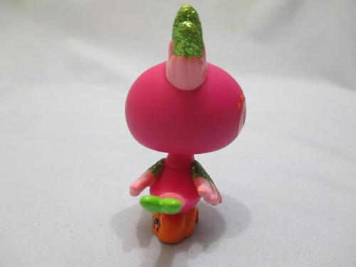 Littlest Pet Shop Bird Woodpicker Glitter Sparkle Pink Green with Purple Eyes 2340 Authentic Lps Mar30n