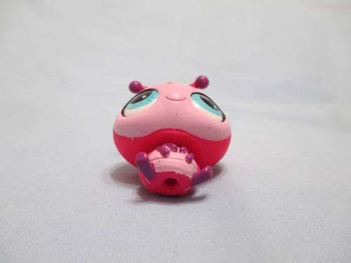 Littlest Pet Shop 2689 TOTALLY TALENTED HOT PINK LADYBUG Authentic LPS MAY12J