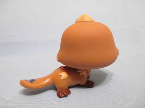 LIKE NEW Littlest Pet Shop 1395 Special Edition Brown Platypus Authentic Lps Dec19ni