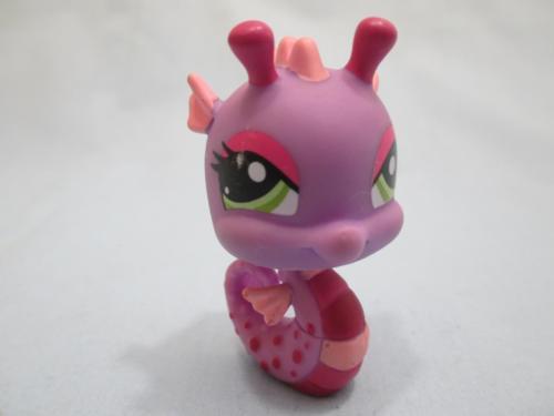 Littlest Pet Shop Seahorse Pink and Purple 1314 Authentic Lps Oct27ni