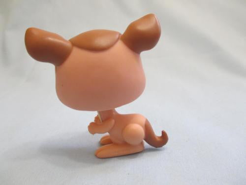 LIKE NEW Littlest Pet Shop Golden Caramel KANGAROO 1467 RARE Authentic LPS Oct30ni