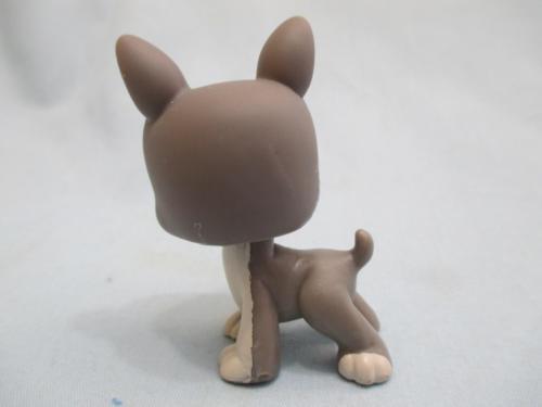 LIKE NEW Littlest Pet Shop Dog Boston Terrier Star Eyes 958 Authentic Lps DEC10J