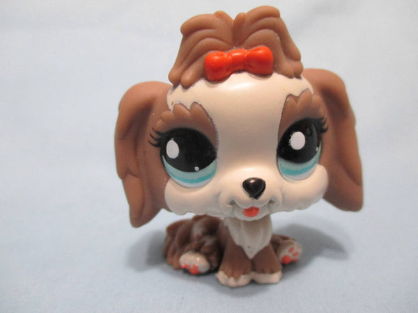 LIKE NEW Littlest Pet Shop Dog Maltese Lhasa 2130 Authentic AUG23K