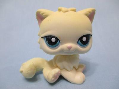 Littlest Pet Shop Rare Cream Persian 428 Kitty Cat Advent Calendar LPS Authentic Lps Minor Wear MAY30J86