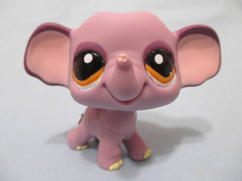 LIKE NEW Littlest Pet Shop Elephant Special Edition Purple Circus 1086 Authentic Lps OCT27J