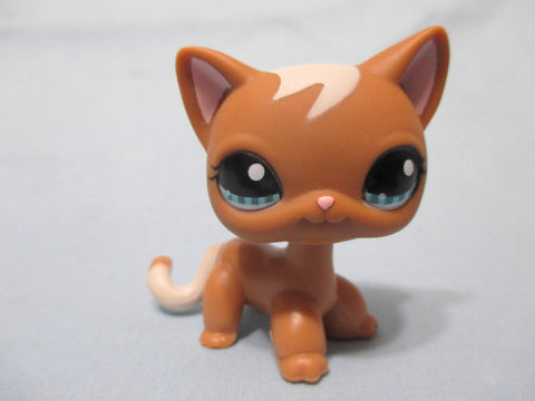 LITTLEST PET SHOP #1170 CARAMEL LIGHTNING KITTY CAT Authentic
