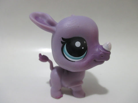 Littlest Pet Shop Una Unger New Generation Rhino 259 New Edition Authentic LPS Nov26ni