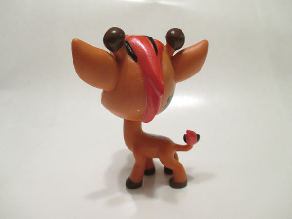 LIKE NEW Littlest Pet Shop New Generation Giraffe Tizzle Tallwater 303 Authentic LPS May06na