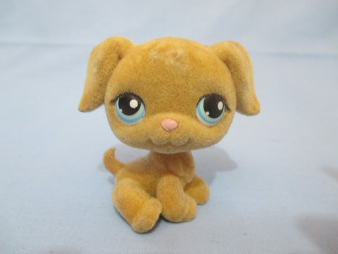 Littlest Pet Shop Dog Fuzzy Golden Retriever 320  Puppy Authentic Lps Nov1npo80