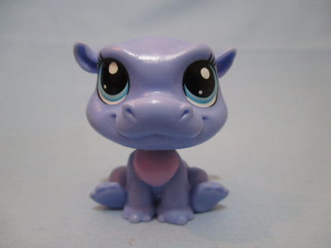LIKE NEW Littlest Pet Shop Hippo 144 Sunshine Kiboko Pawsabilities Authentic Exclusive Nov3ni