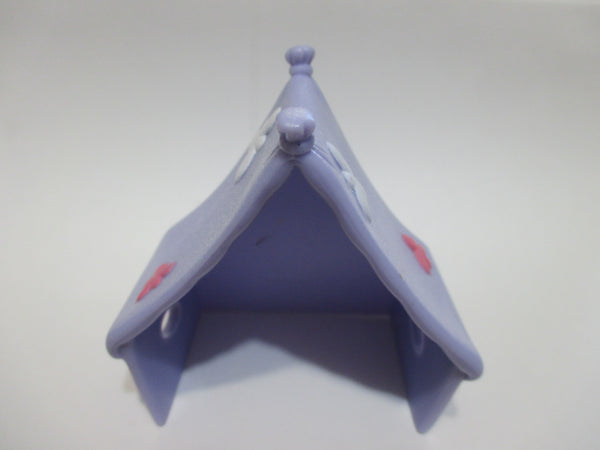 Littlest Pet Shop Lps Purple Summer Camping Tent Camp House 820 Accessories Feb6ni