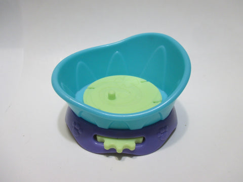 Littlest Pet Shop Blue Rotating Salon Chair Accessory Authentic Lps Feb11ni