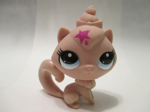 LIKE NEW Littlest Pet Shop Generation 4  Paint Splashin' Cat 3515 Star Lps Authentic MAY7J