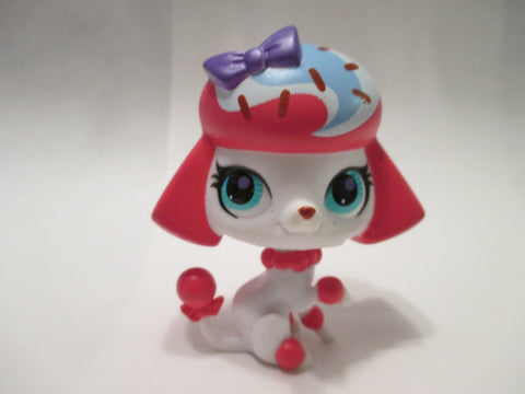 Littlest Pet Shop Generation 4 Poodle Dog 3020 Lps Authentic Apr23npo110