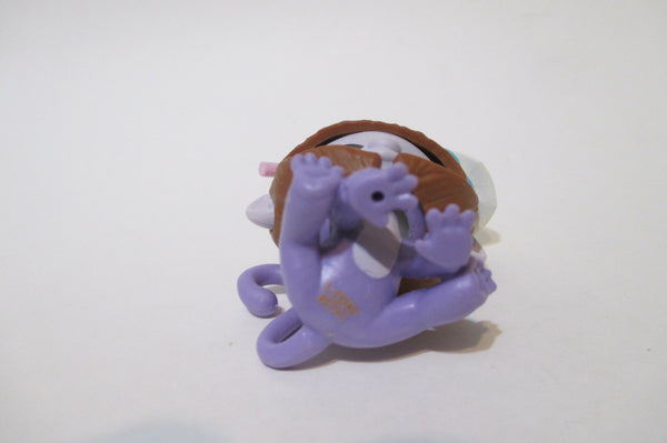 Littlest Pet Shop Hungry Pet Monkey 3-185 with Coconut Juice Accessory Authentic LPS Nov2npo93