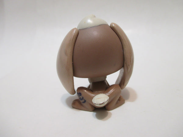 Littlest Pet Shop Brown Bunny Rabbit 2128 Blue Eyes Authentic Lps Nov5npoVT