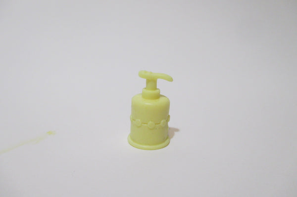 Littlest Pet Shop Yellow Lotion Bottle Accessory Authentic Lps Sep18npo27